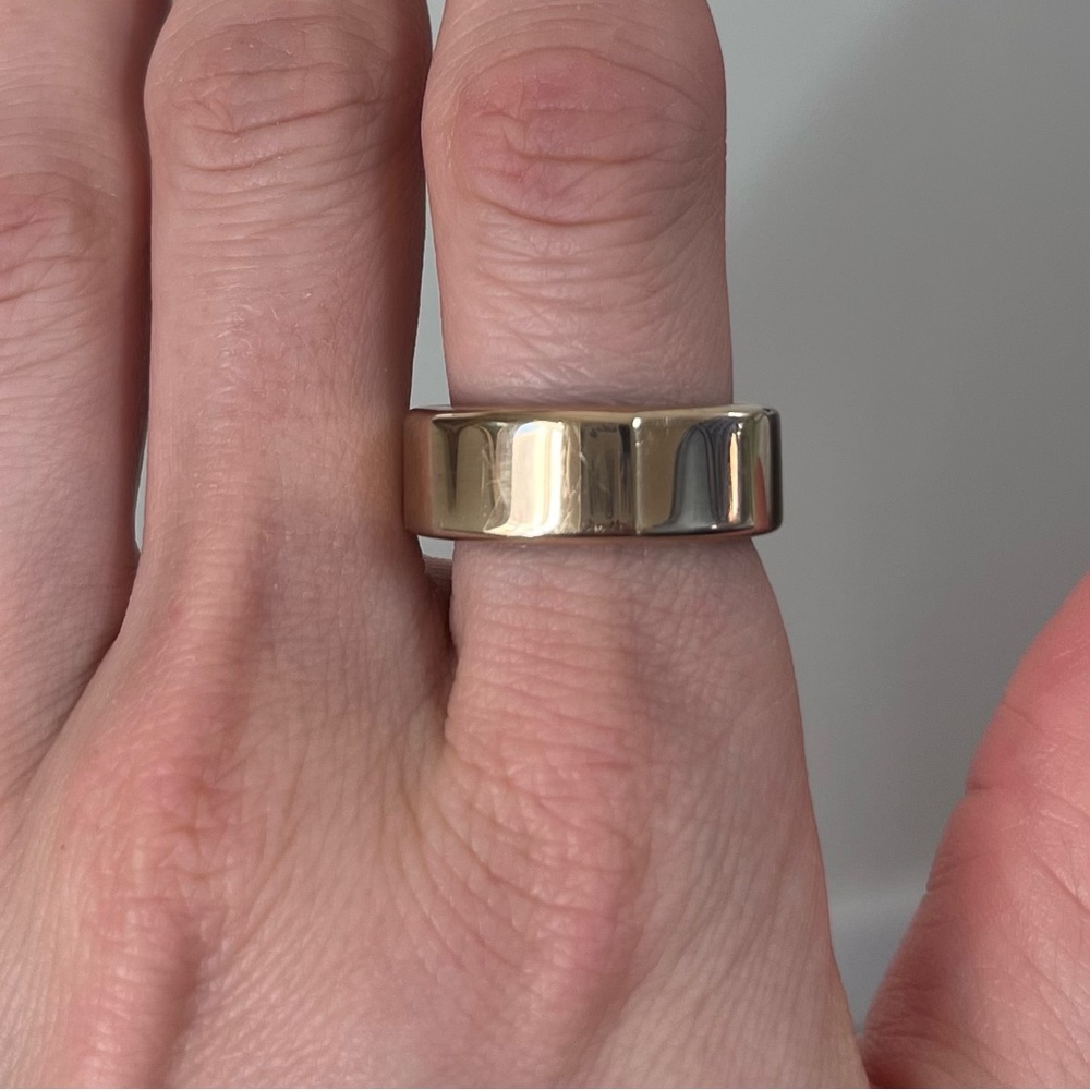 Oura Ring Gen3 Gold heritage Sz 8